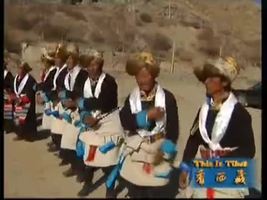 Tibet singing and dancing