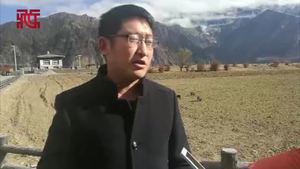 中国西藏网前方记者报道：林芝地震目前安好 道路塌方已处理完毕
