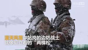 【西藏】超燃高能！驻西藏边防解放军暴风雪中坚守岗位