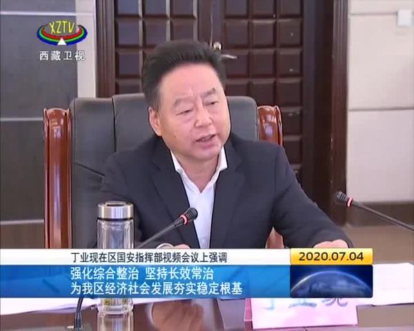 丁业现：强化综合整治 坚持长效常治 为西藏经济社会发展夯实稳定根基