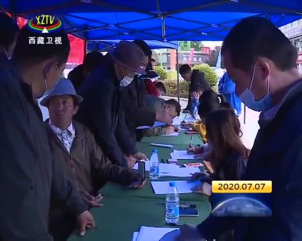 西藏林芝市举行首届退役军人和军属专场招聘会