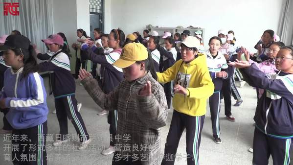 书法、古筝、吉他、藏戏、萨迦索舞……还有什么是西藏萨迦县中学学生不会的？