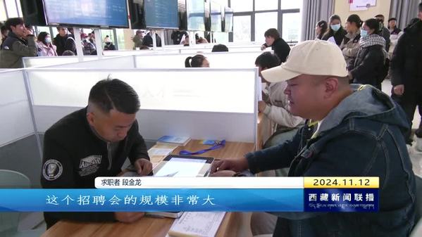 西藏自治区举办2024年金秋招聘月大型招聘会