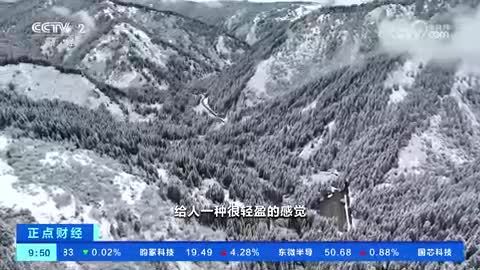 四川阿坝：多地迎降雪 银装素裹美如画