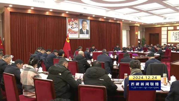 嘎玛泽登主持召开西藏自治区政府党组（扩大）会议 传达学习中央经济工作会议精神等