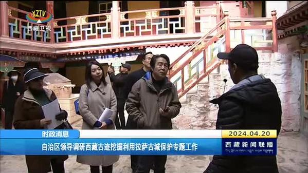 西藏自治区领导调研西藏古迹挖据利用拉萨古城保护专题工作