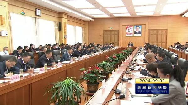 王君正主持召开西藏自治区党委常委会会议传达学习第四次对口支援西藏工作会议精神