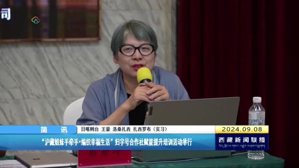 “沪藏姐妹手牵手•编织幸福生活”妇字号合作社赋能提升培训活动举行