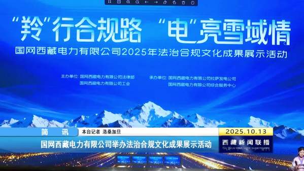 国网西藏电力有限公司举办法治合规文化成果展示活动