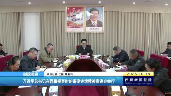 习近平总书记在西藏视察时的重要讲话精神宣讲会举行 习近平总书记在西藏视察时的重要讲话精神宣讲会举行