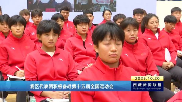 西藏自治区代表团积极备战第十五届全国运动会