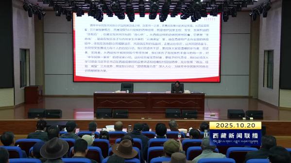 西藏自治区开展离退休干部党组织书记“深学笃行新思想 银龄奋进新征程”讲坛活动