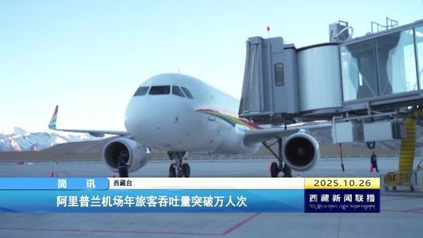 阿里普兰机场年旅客吞吐量突破万人次