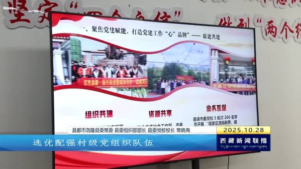 昌都市举行机关党建现场观摩交流活动