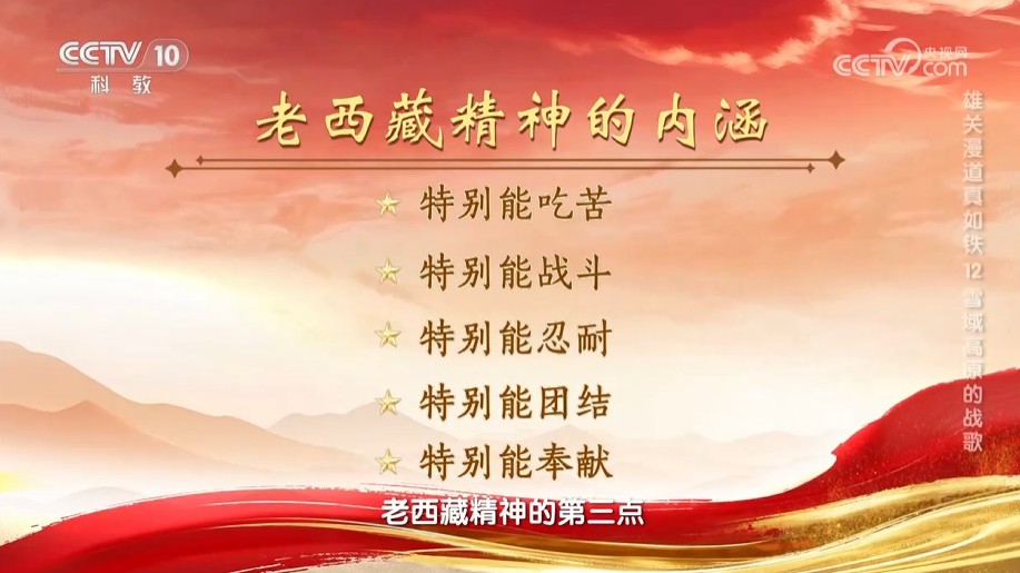 《百家讲坛》雪域高原的战歌