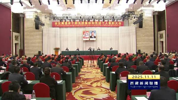 王君正会见全区离退休干部先进集体和先进个人代表