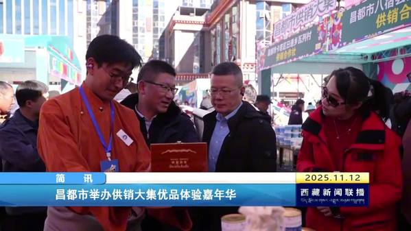 昌都市举办供销大集优品体验嘉年华