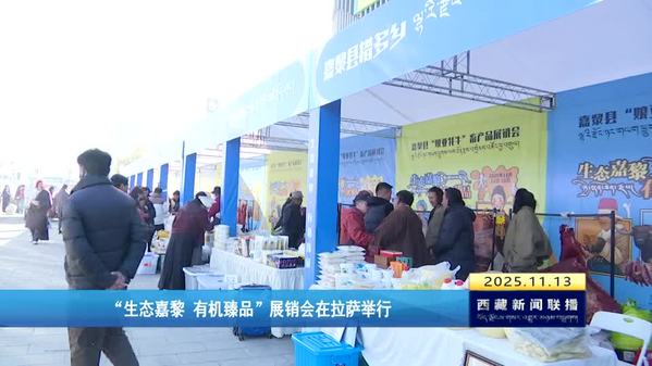 “生态嘉黎 有机臻品”展销会在拉萨举行