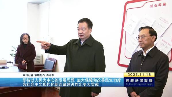 王君正在自治区人社厅调研时强调：坚持以人民为中心的发展思想 加大保障和改善民生力度 为社会主义现代化新西藏建设作出更大贡献