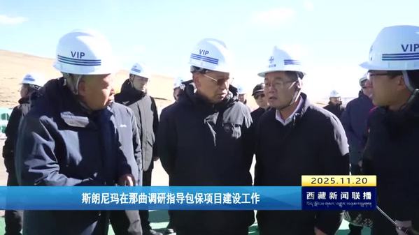 斯朗尼玛在那曲调研指导包保项目建设工作