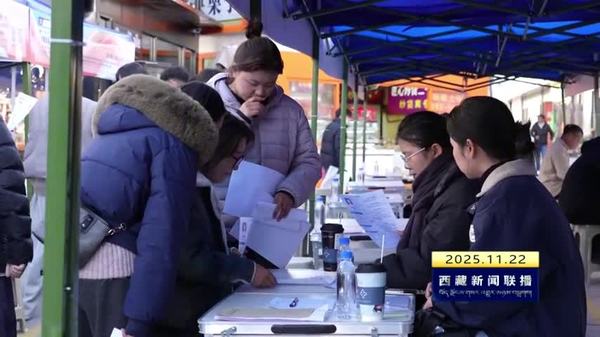 拉萨市城关区举办“百日服务攻坚•千万岗位推送”逐梦新程•职等你来招聘会