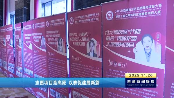 志愿项目竞高原 以赛促建展新篇