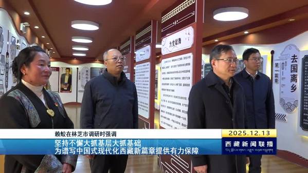 赖蛟在林芝市调研时强调：坚持不懈大抓基层大抓基础 为谱写中国式现代化西藏新篇章提供有力保障
