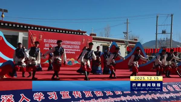 全国冬季“村晚”示范展示点文艺演出活动在谢通门县精彩上演