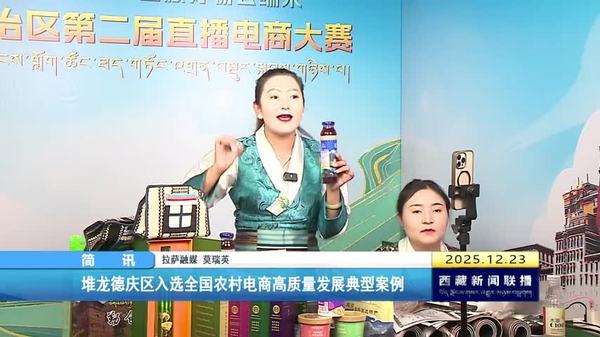 堆龙德庆区入选全国农村电商高质量发展典型案例