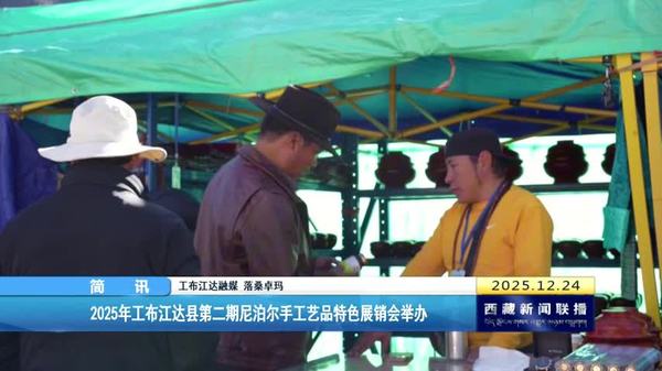 2025年工布江达县第二期尼泊尔手工艺品特色展销会举办