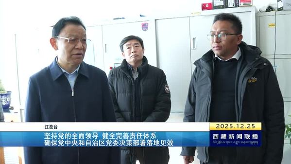 斯朗尼玛在江孜县调研基层统战工作