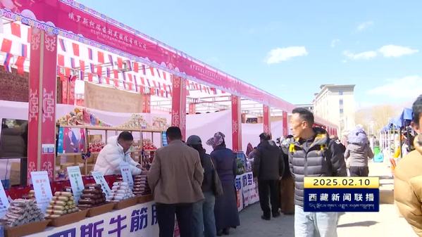 拉萨市城关区年货节促消费活动开幕