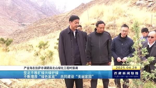 严金海在拉萨市调研南北山绿化工程时强调 坚定不移扩绿兴绿护绿 不断增厚“绿色家底” 共同建设“美丽家园”