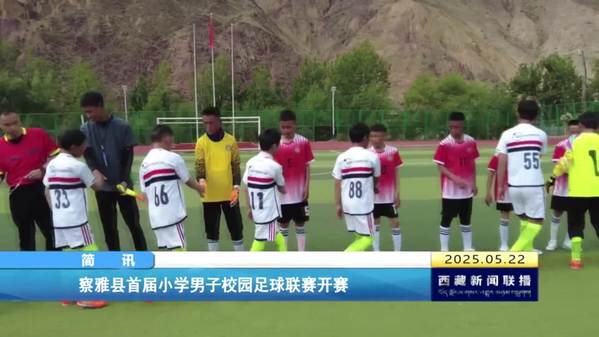 察雅县首届小学男子校园足球联赛开赛