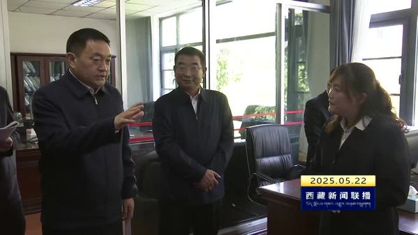 嘎玛泽登调研西藏自治区邮政快递业发展情况