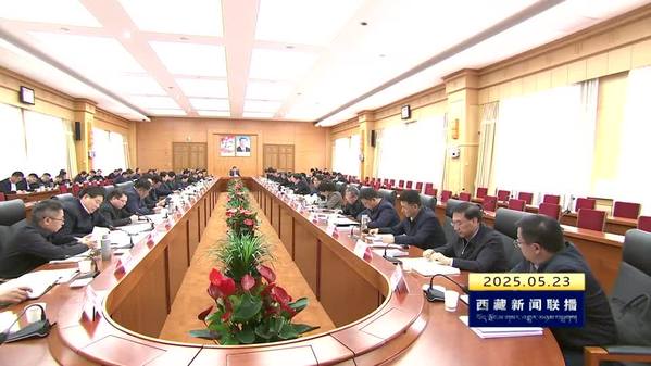 王君正主持召开2025年西藏自治区林长制河湖长制工作会议