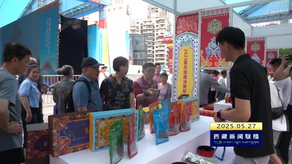 重庆援藏消费帮扶进商圈活动举办