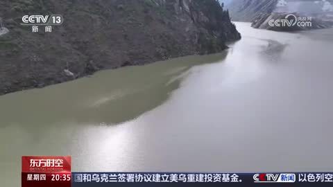 世界最高坝双江口水电站完成首次蓄水