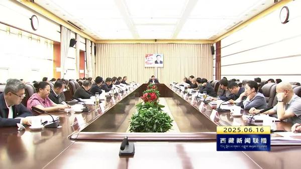 严金海主持召开西藏自治区人大常委会党组理论学习中心组2025年第6次（扩大）学习会