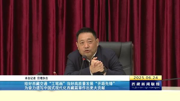 嘎玛泽登在西藏自治区交通运输厅调研
