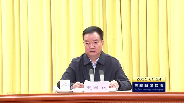 王君正主持召开西藏自治区警示教育会