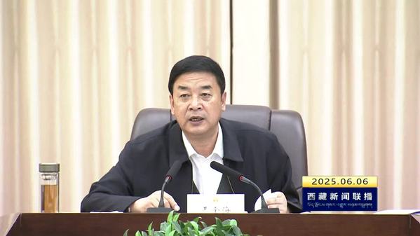 严金海主持召开西藏自治区人大常委会党组2025年第8次（扩大）会议