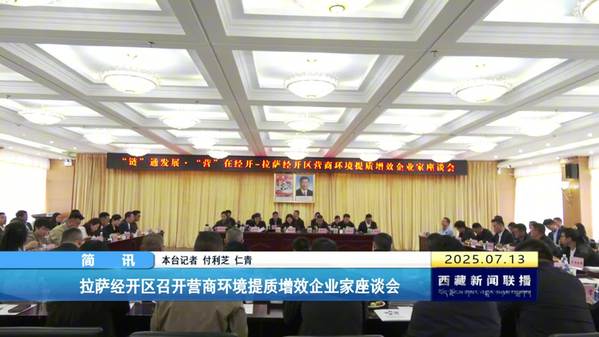 拉萨经开区召开营商环境提质增效企业家座谈会