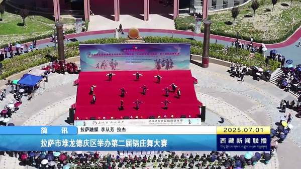 拉萨市堆龙德庆区举办第二届锅庄舞大赛