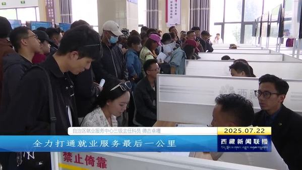 2025年百日千万专项行动大型招聘会在拉萨举办