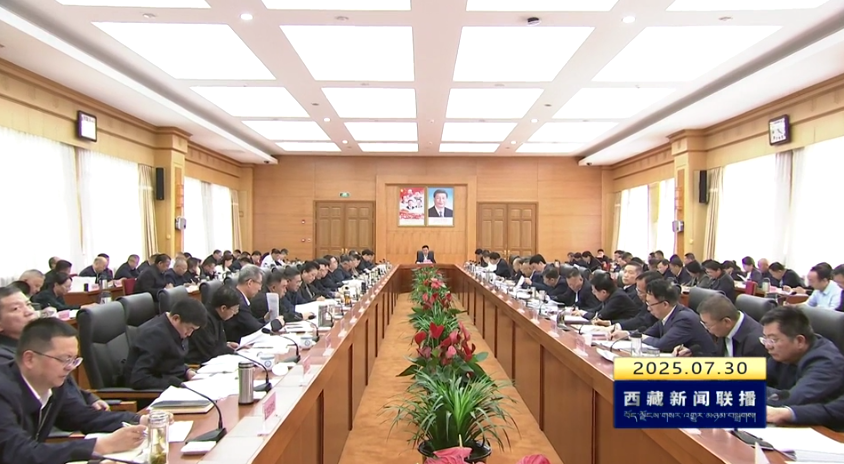 王君正主持召开西藏自治区党委常委会（扩大）会议 认真传达学习习近平总书记重要讲话精神