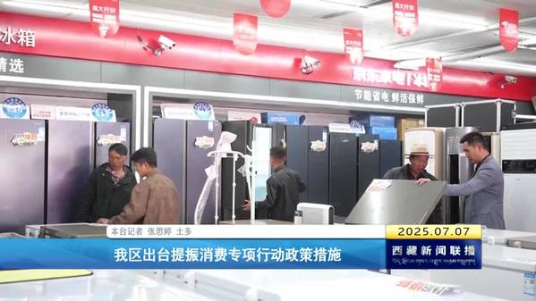 【新时代新征程新伟业•创建高原经济高质量发展先行区】西藏自治区出台提振消费专项行动政策措施