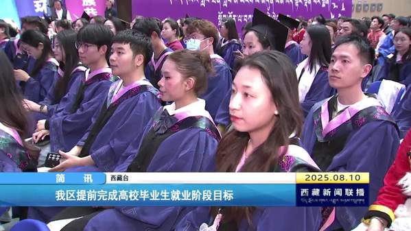 西藏自治区提前完成高校毕业生就业阶段目标