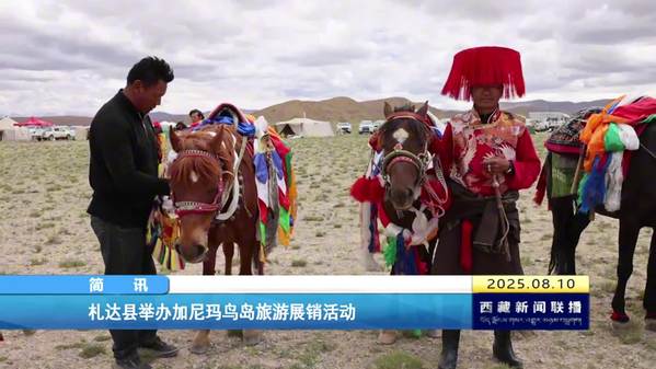 札达县举办加尼玛鸟岛旅游展销活动