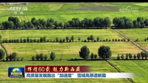 【辉煌60载 魅力新西藏】高质量发展跑出“加速度” 雪域高原谱新篇